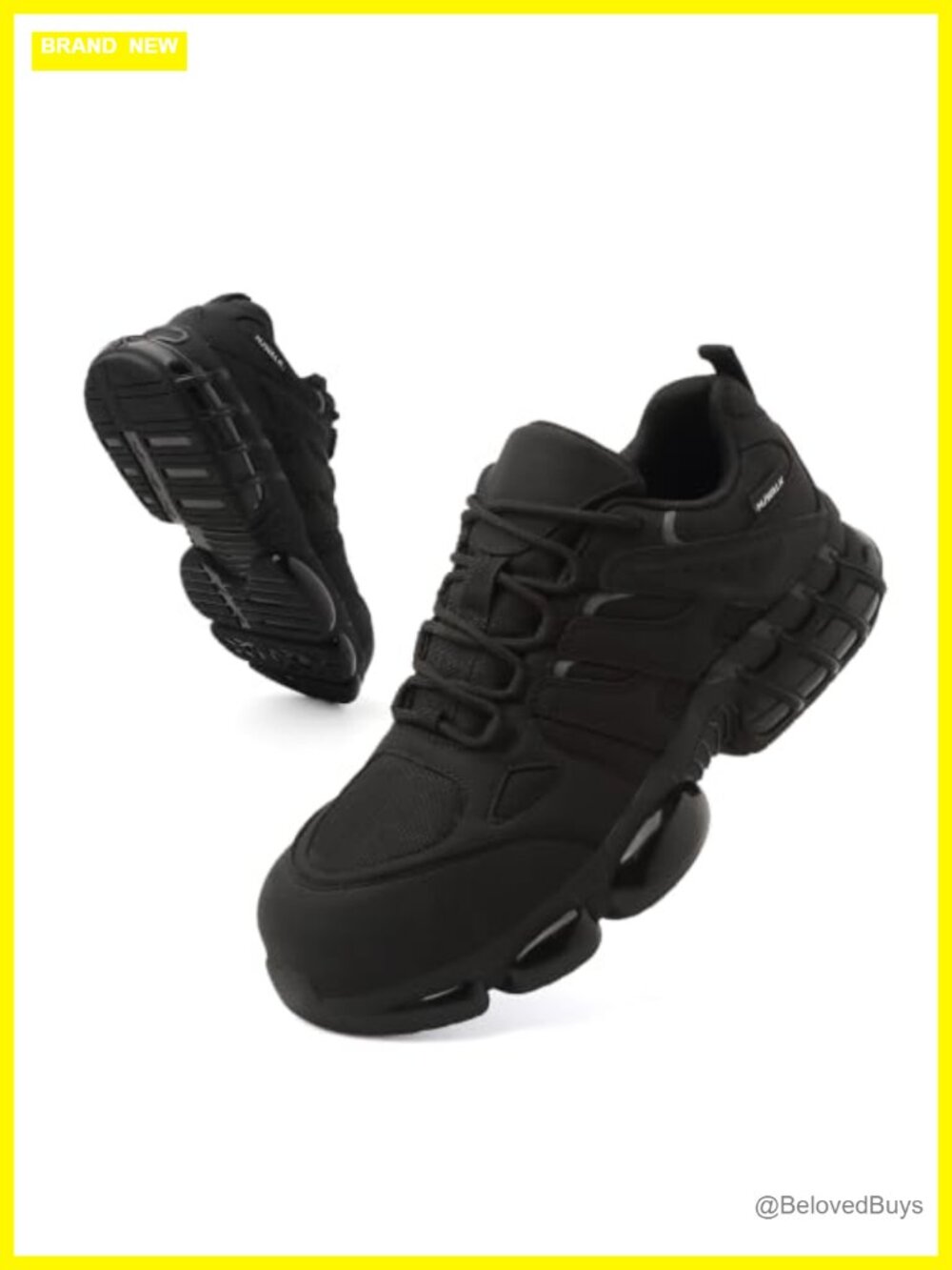 MJWALK Steel Toe Cap Safety Trainers Kevlar Midsole Work Shoes